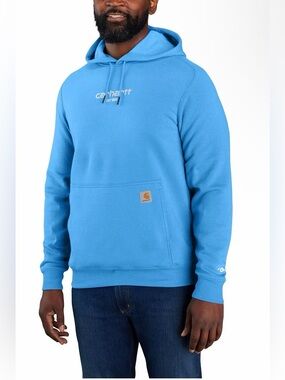 CARHARTT FORCE RELAXED FIT LIGHTWEIGHT LOGO GRAPHIC SWEATSHIRT